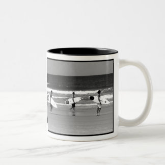De Café Em Dois Tons Caneca dos surfistas