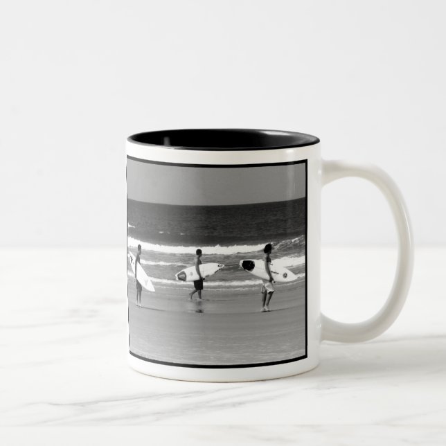 De Café Em Dois Tons Caneca dos surfistas (Direita)