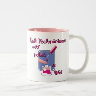De Café Em Dois Tons Caneca dos técnicos do prego