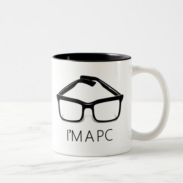 DE CAFÉ EM DOIS TONS CANECA DOS VIDROS (Direita)