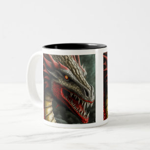 De Café Em Dois Tons Caneca Dragão Tom Duplo, 325 ml