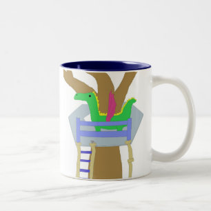 De Café Em Dois Tons Caneca Dragon Treehouse