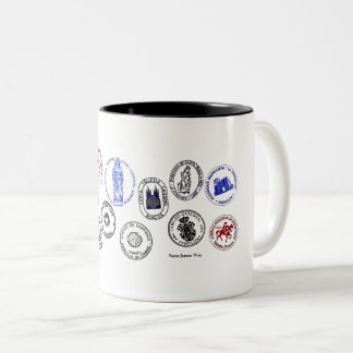De Café Em Dois Tons Caneca Duas Toneladas Saint James Way