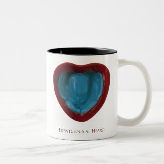 De Café Em Dois Tons Caneca Edentulous