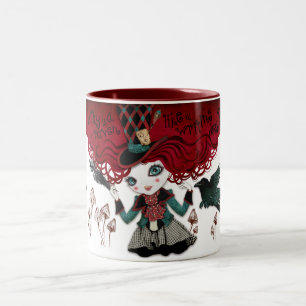 De Café Em Dois Tons Caneca Enigma Louco