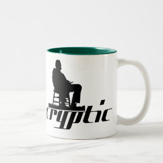 De Café Em Dois Tons Caneca enigmática