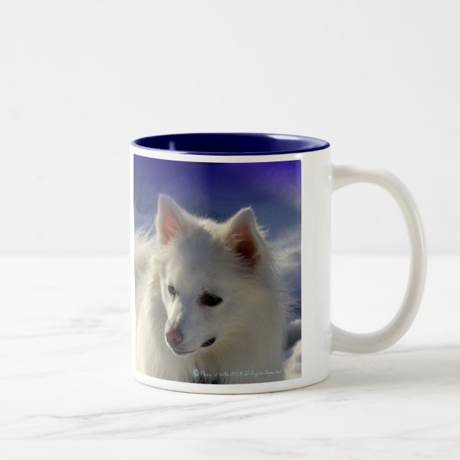 De Café Em Dois Tons Caneca Eskimo americana (Direita)