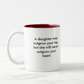 De Café Em Dois Tons Caneca especial da filha