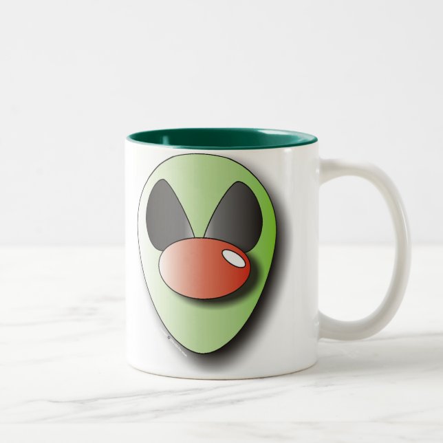 De Café Em Dois Tons CANECA estrangeira (Direita)
