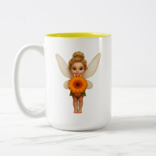 De Café Em Dois Tons Caneca fada
