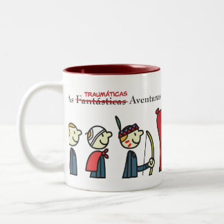 De Café Em Dois Tons Caneca Fantasias do Filho do Freud