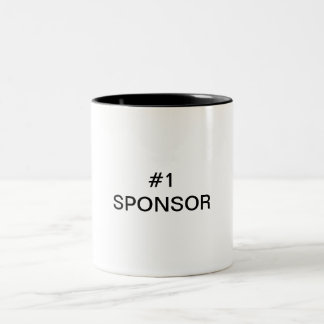 De Café Em Dois Tons Caneca favorita do patrocinador