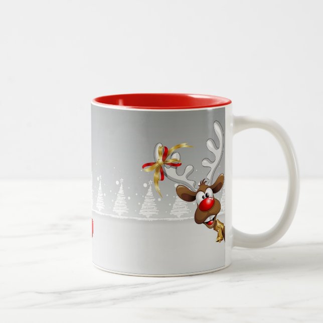 De Café Em Dois Tons caneca feita sob encomenda impertinente ou (Direita)