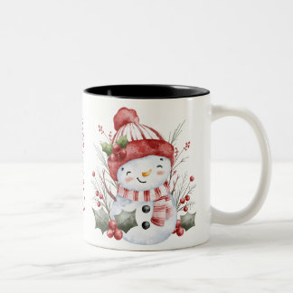 De Café Em Dois Tons Caneca Feliz Natal
