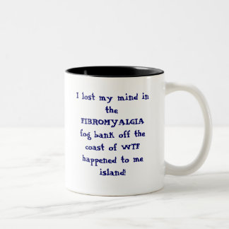 De Café Em Dois Tons Caneca fibro da ilha