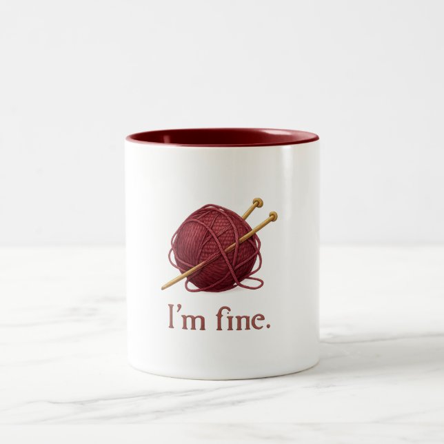 De Café Em Dois Tons Caneca - Fio (Centro)