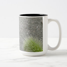 De Café Em Dois Tons Caneca floral bonita