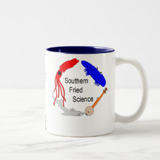 De Café Em Dois Tons Caneca fritada do sul da ciência