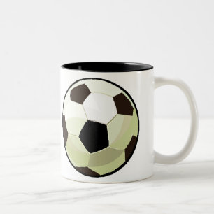 De Café Em Dois Tons Caneca - futebol