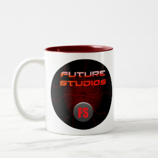 De Café Em Dois Tons Caneca futura dos estúdios