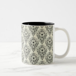 De Café Em Dois Tons Caneca Glam brilhante