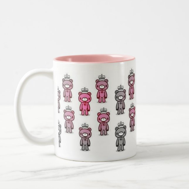 De Café Em Dois Tons Caneca Gloomy Bear (Esquerda)