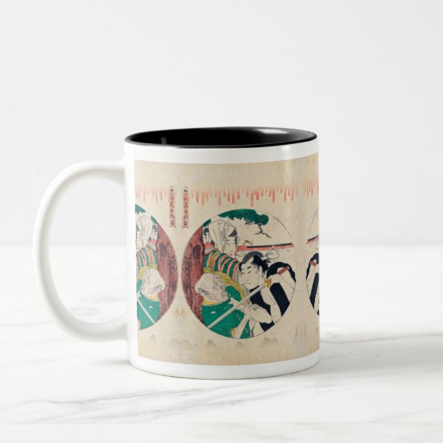 De Café Em Dois Tons Caneca Godanme (com palha cheia) (Esquerda)