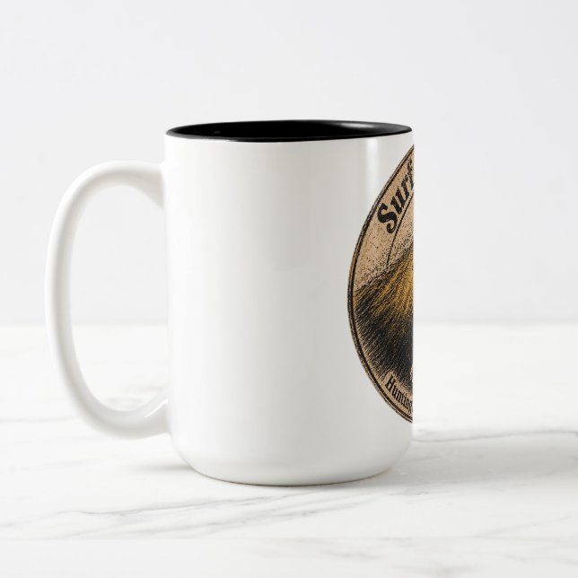 De Café Em Dois Tons Caneca HB Surfer (Esquerda)