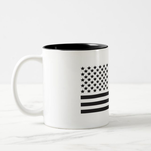 De Café Em Dois Tons Caneca HeartUSA (Esquerda)