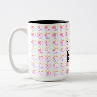 De Café Em Dois Tons Caneca I Love Animal Company