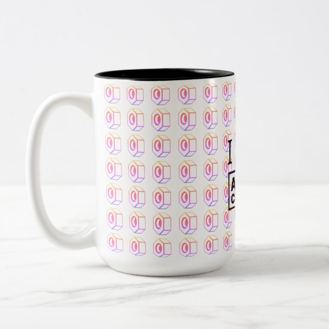 De Café Em Dois Tons Caneca I Love Animal Company (Esquerda)