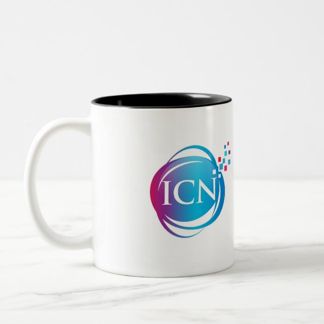 De Café Em Dois Tons Caneca ICN (Esquerda)