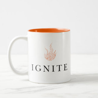 De Café Em Dois Tons Caneca "Ignite"