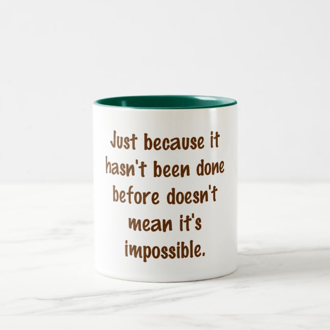 De Café Em Dois Tons Caneca Impossível (Centro)