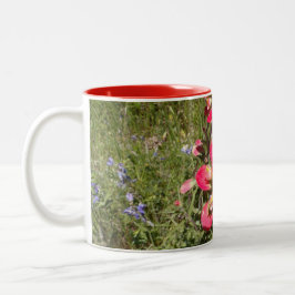 De Café Em Dois Tons Caneca Indian Paintbrush