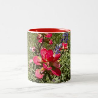 De Café Em Dois Tons Caneca Indian Paintbrush