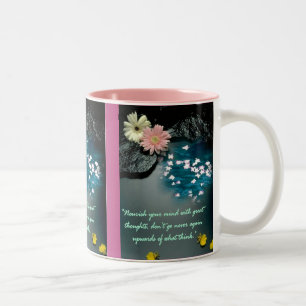 De Café Em Dois Tons Caneca inspirada
