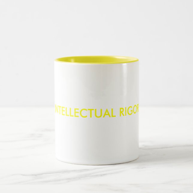 De Café Em Dois Tons Caneca INTELECTUAL do RIGOR (Centro)