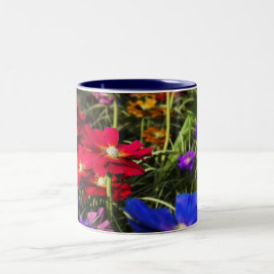 De Café Em Dois Tons Caneca iridescente do primavera