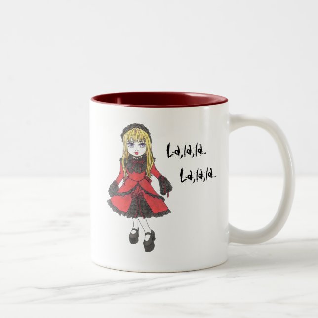 De Café Em Dois Tons Caneca Irmã Rubi (Direita)