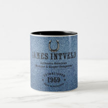 Caneca James Intveld Blue Denim 