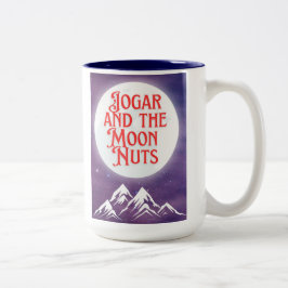 De Café Em Dois Tons Caneca Jogar e Moon Nuts