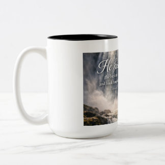 DE CAFÉ EM DOIS TONS CANECA JOHN 3:16