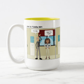 De Café Em Dois Tons Caneca JT001
