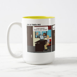 De Café Em Dois Tons Caneca JT002