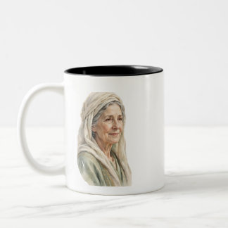 De Café Em Dois Tons Caneca KJV Bíblia-Sara Mãe da Fé