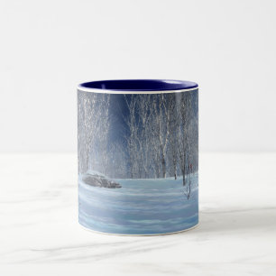 De Café Em Dois Tons Caneca leve silenciosa