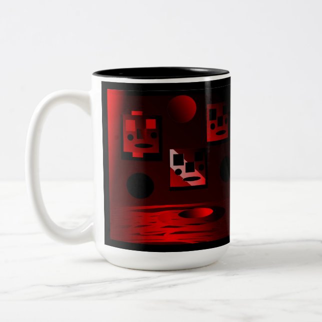 De Café Em Dois Tons Caneca Life on Mars (Esquerda)