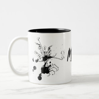 De Café Em Dois Tons Caneca louca da mamã