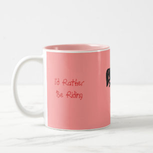 De Café Em Dois Tons Caneca louca do pônei